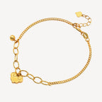 999 Gold Cloud Bracelet - Top Gold Shop Gold Jewellery in singapore
