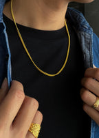 916 Gold Cuban Chain (5mm Series)