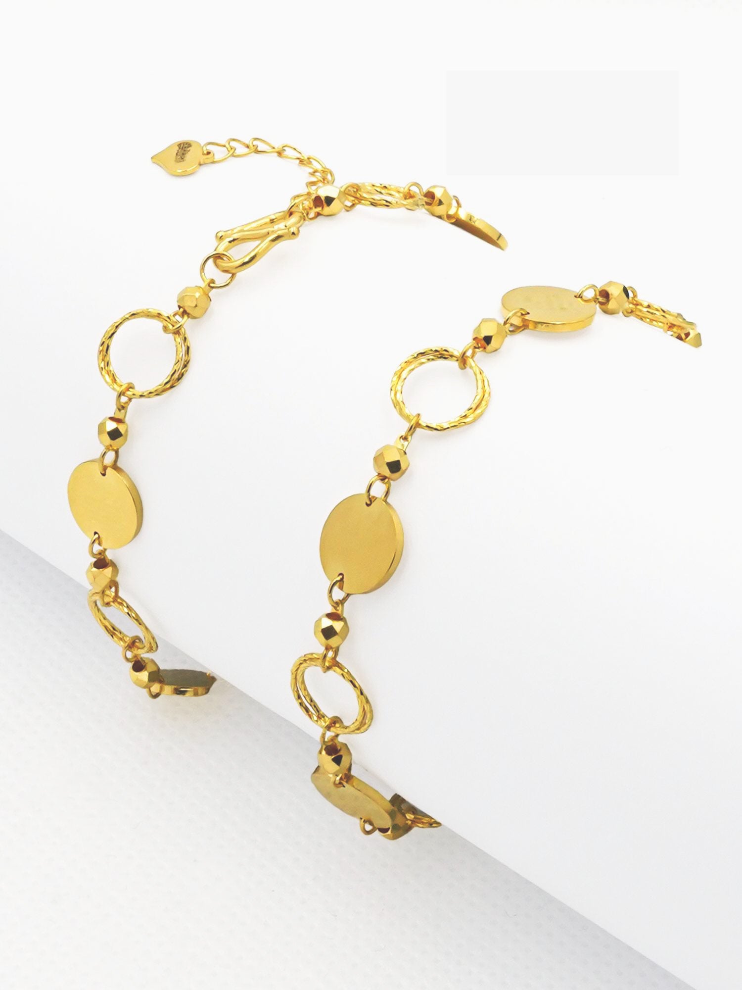 999 Gold Coterie Bracelet