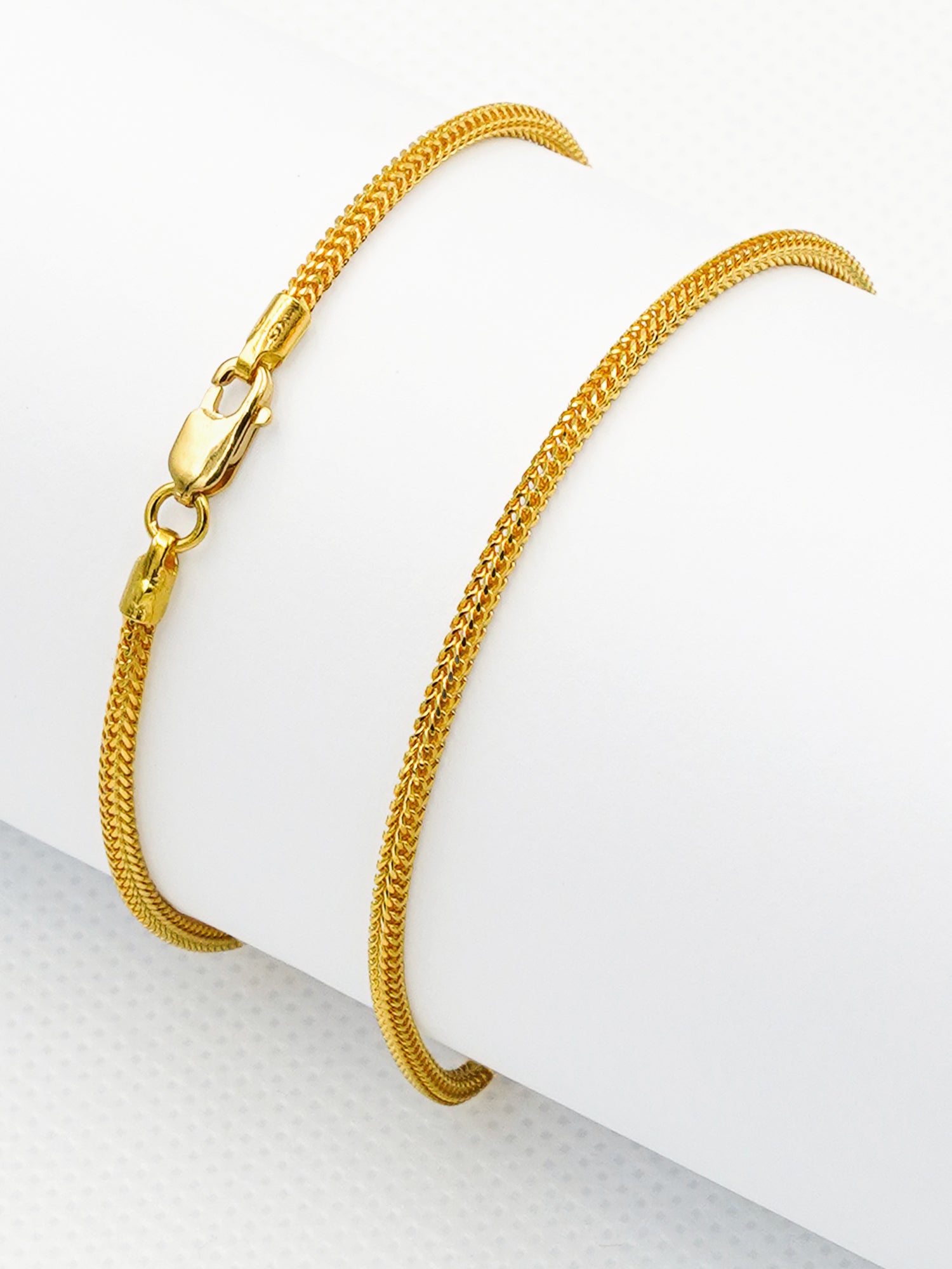 916 Gold Infinity Bracelet (4+gm series)