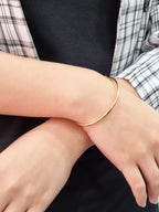 916 Gold Classic Bangle