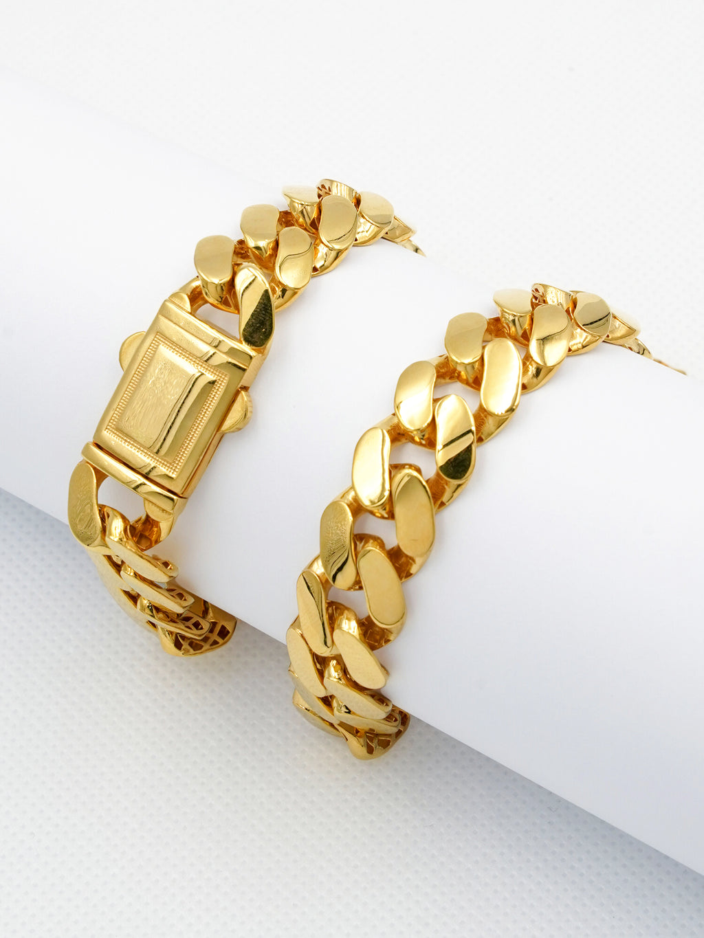 916 Gold XL Cuban Bracelet