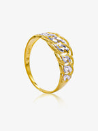 916 Gold Coco Ring (Two Tone)