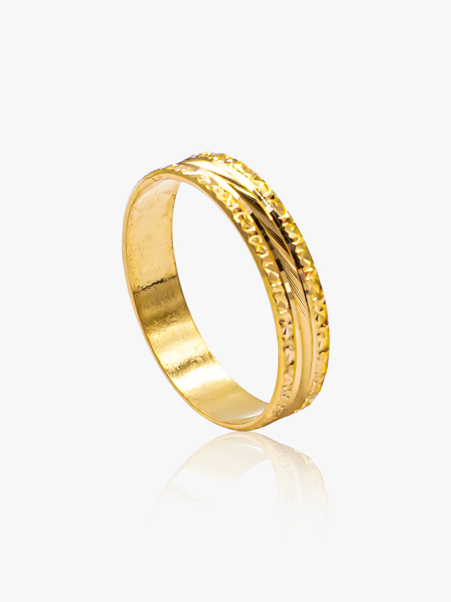 916 Gold Legacy Cuts Ring