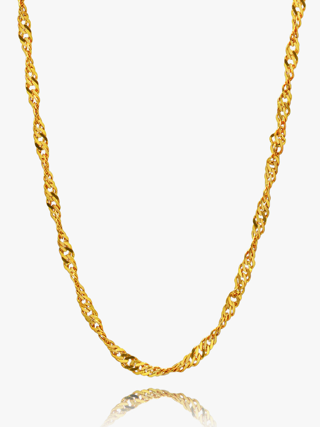 916 Gold Twisted Chain