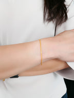 916 Gold Infinity Bracelet (4+gm series)