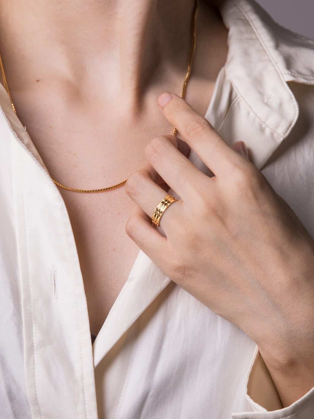 916 Gold Legacy Band