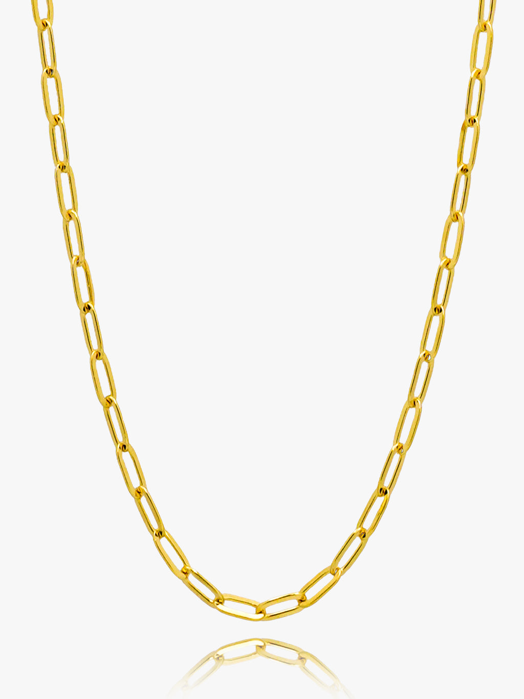 916 Gold Elegant Links Necklace