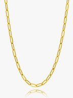 916 Gold Elegant Links Necklace