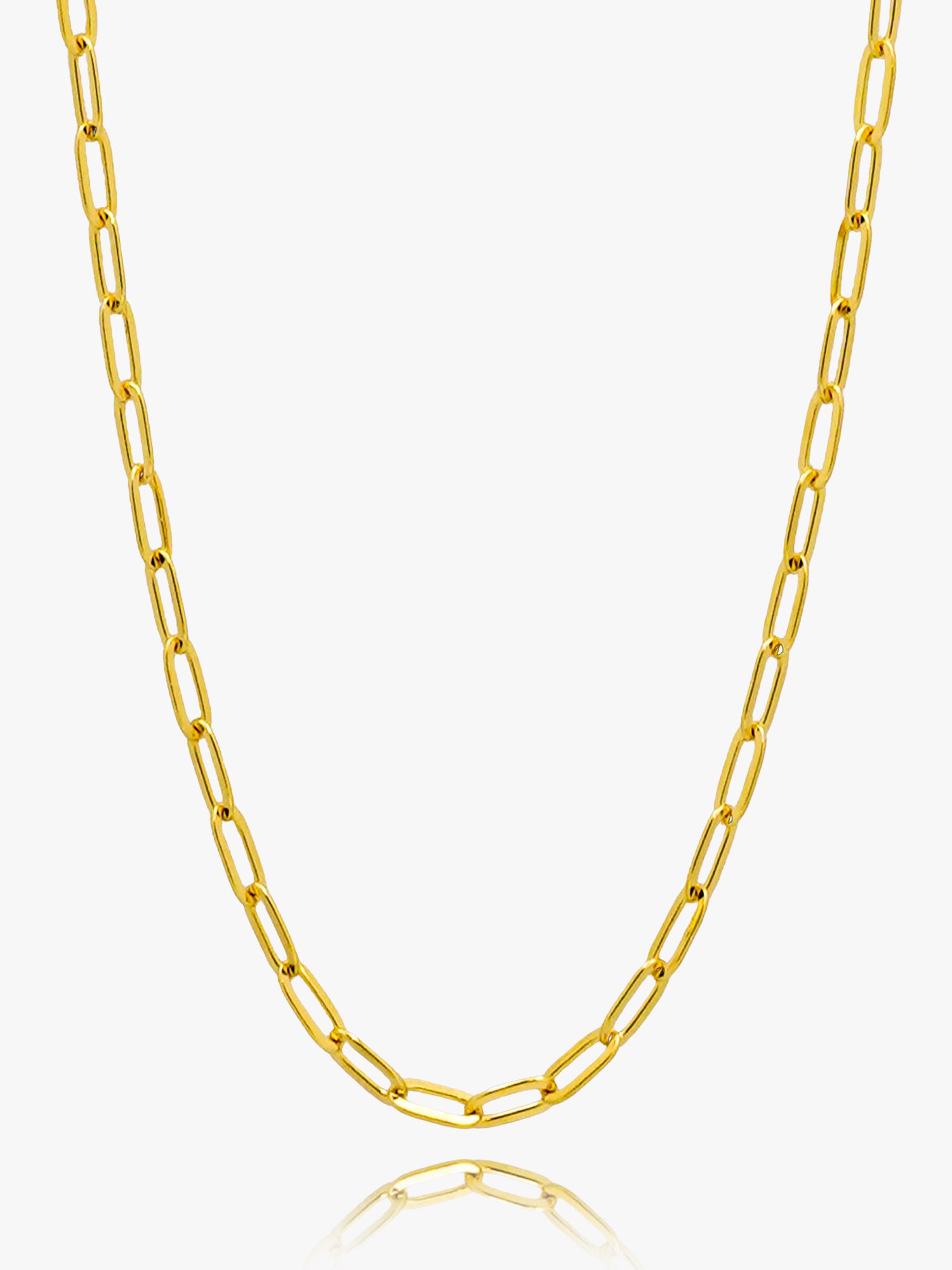916 Gold Elegant Links Necklace