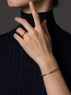 916 Gold Classic Bangle