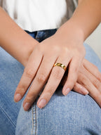 916 Gold Enchanted Ring