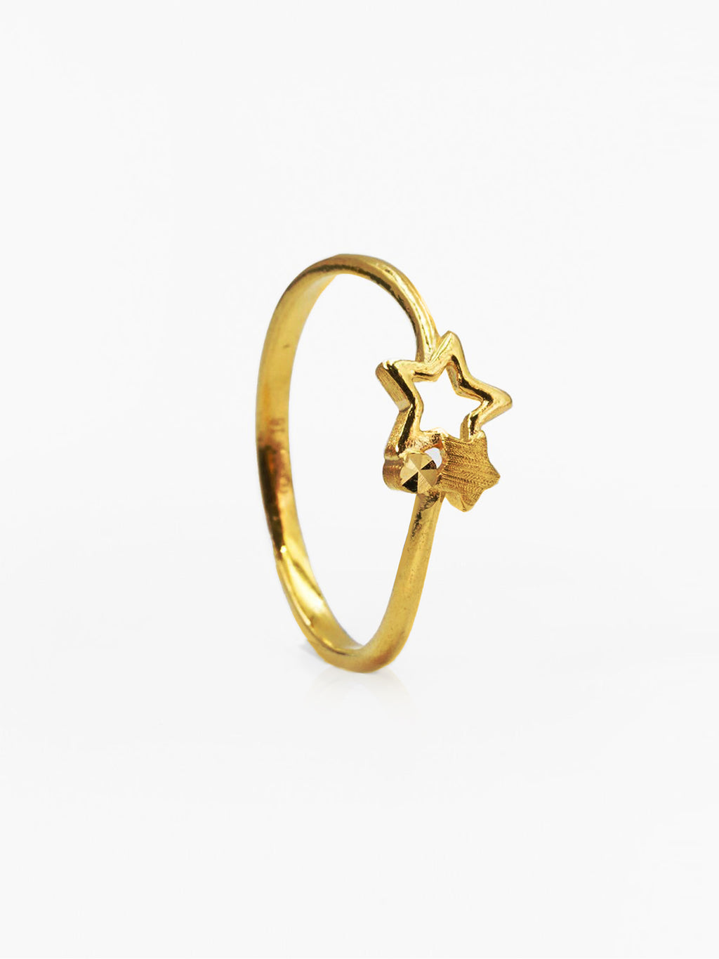 916 Gold Affinity Star Ring