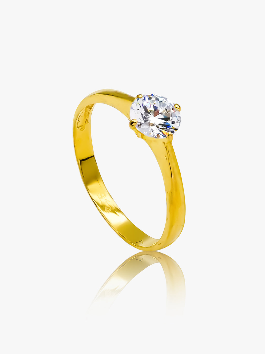 916 Gold Solace Tiara Ring