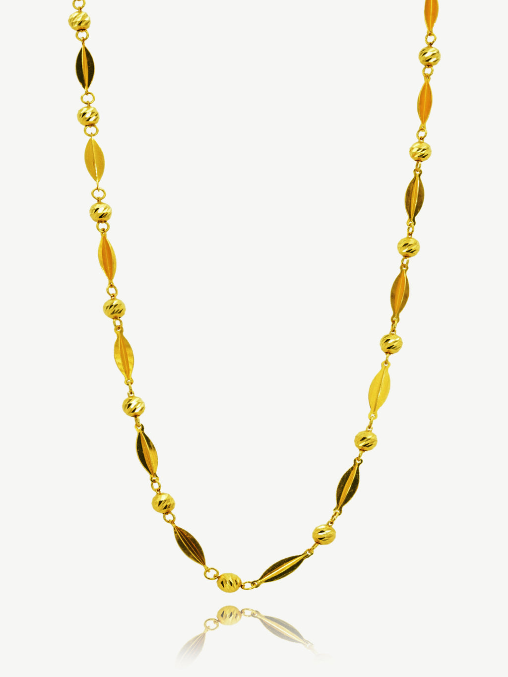 916 Gold Fancy Ball Chain